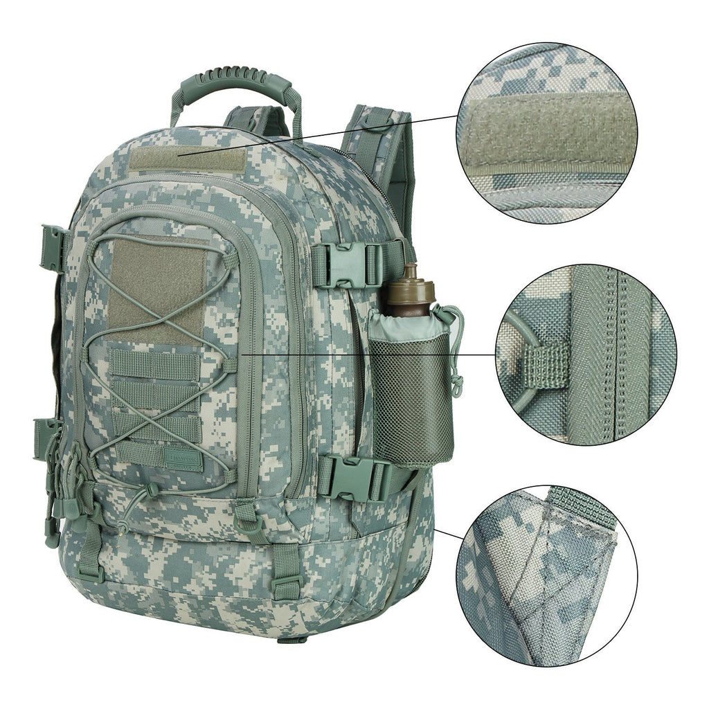 Military Tactical Backpack,Army Molle Assault Rucksack, Travel by ARMY ...