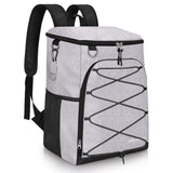 SEEHONOR Insulated Cooler Backpack Leakproof Soft Cooler Bag Lightweight Backpack Cooler for Lunch Picnic Fishing Hiking Camping Park Beach 25 Cans - backpacks4less.com