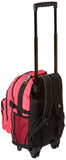 Everest Deluxe Wheeled Backpack, Hot Pink, One Size - backpacks4less.com