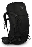 Osprey Packs Kestrel 38 Backpack, Black, Medium/Large
