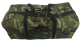 Heavy Duty Cargo Duffel Large Sport Gear Drum Set Equipment Hardware Travel Bag Rooftop Rack Bag (42" x 20" x 20", Camouflage) - backpacks4less.com