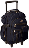 Everest Deluxe Wheeled Backpack, Navy, One Size - backpacks4less.com