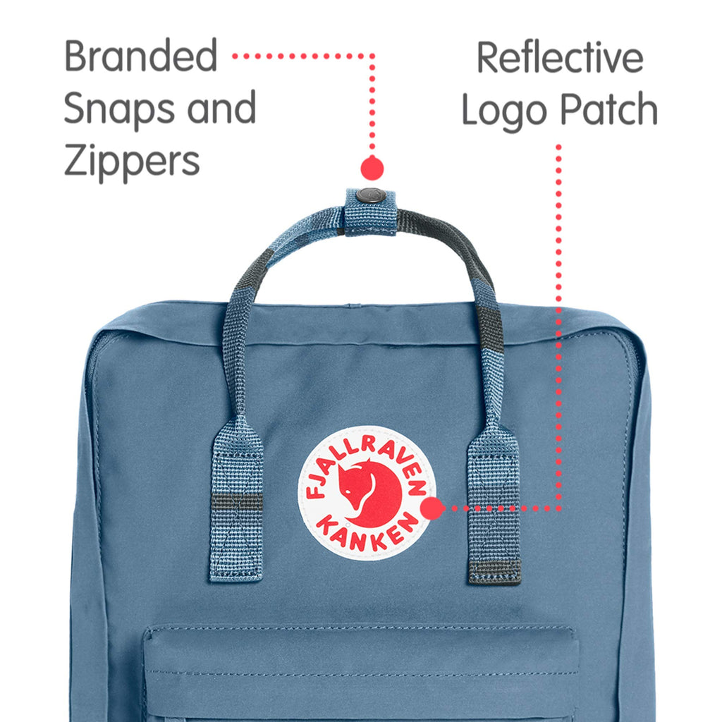 fjällräven kanken blue ridge random blocked Fjallraven