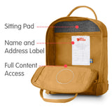 Fjallraven - Kanken Mini Classic Backpack for Everyday, Acorn - backpacks4less.com