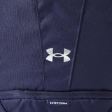 Under Armour Hustle 5.0 Team Backpack, (410) Midnight Navy/Midnight Navy/Metallic Silver, One Size Fits All