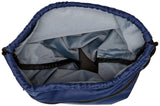 Nike Brasilia Training Gymsack, Drawstring Backpack with Zipper Pocket and Reinforced Bottom, Midnight Navy/Black/White - backpacks4less.com