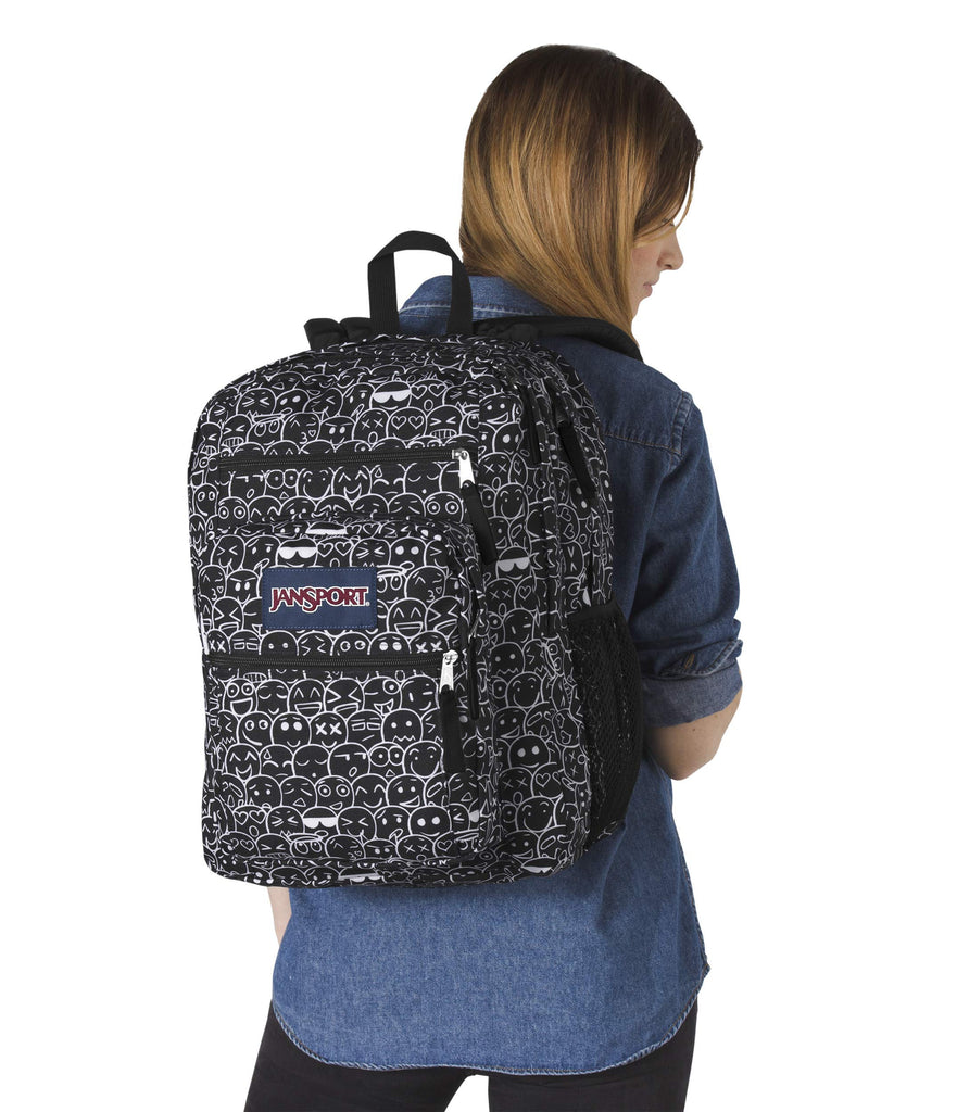 emoji jansport backpack JanSport JS00TDN749J Big Student Backpack (Emoji Crowd)