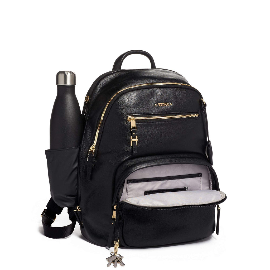 TUMI - Voyageur Hartford Leather Laptop Backpack - 13 Inch Computer Bag For Women - Black TUMI - Voyageur Hartford Leather Laptop Backpack - 13 Inch Computer Bag For Women - Black