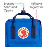 Fjallraven - Kanken Mini Classic Backpack for Everyday, UN Blue/Navy - backpacks4less.com