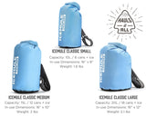 IceMule Classic Insulated Backpack Cooler Bag - Hands-Free, Collapsible, and Waterproof, This Portable Cooler is an Ideal Sling Backpack for Hiking, The Beach, Picnics and Camping-Medium, Blue - backpacks4less.com