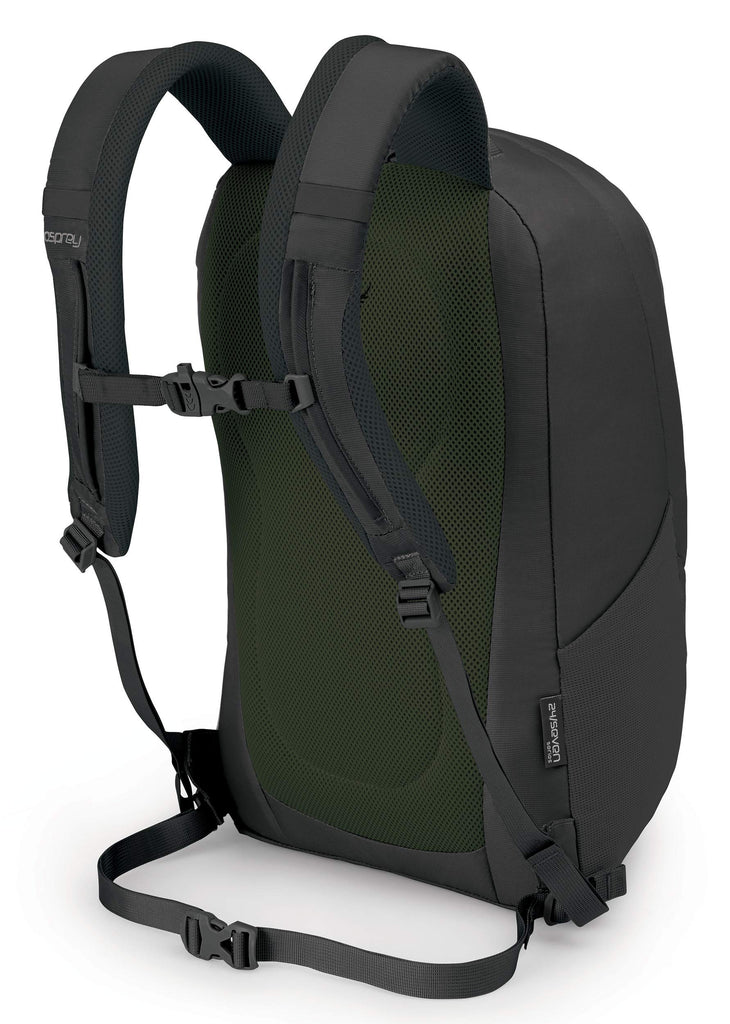 osprey backpack green gray Osprey Packs Axis Laptop Backpack, Sentinel Grey