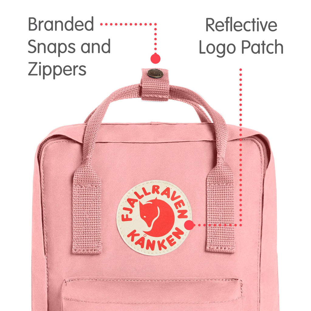 Fjallraven - Kanken Mini Classic Backpack for Everyday, Pink - backpacks4less.com