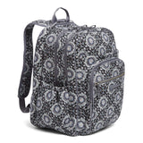 Vera Bradley Signature Cotton XL Campus, Charcoal Medallion - backpacks4less.com
