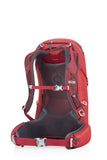 Gregory Mountain Products Zulu 30 Liter Men's Hiking Daypack, Fiery Red, Small/Medium - backpacks4less.com