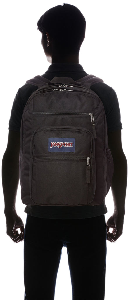 Large black sales jansport backpack