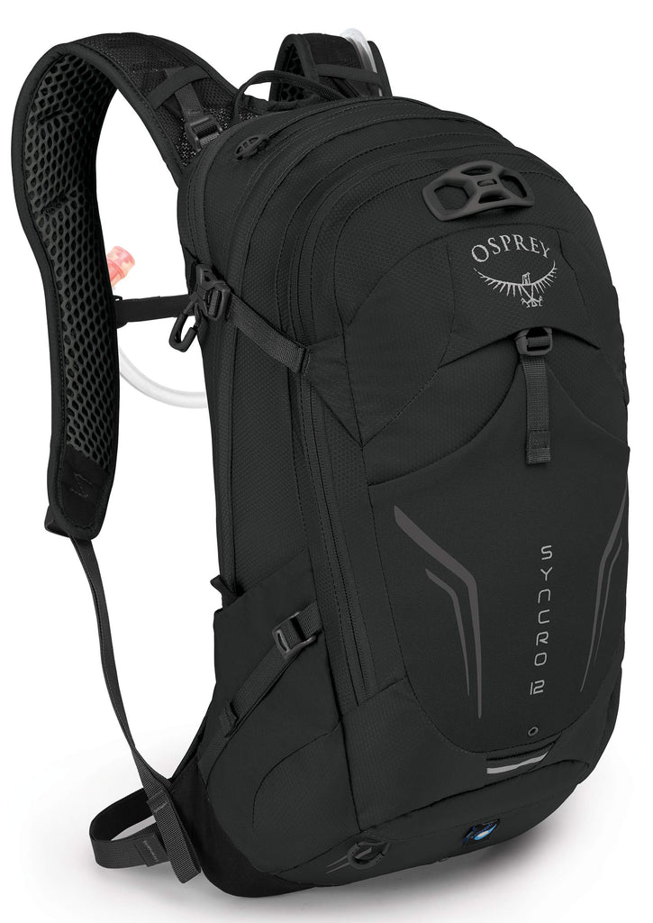 Osprey Packs Syncro 12 Hydration Pack, Black - backpacks4less.com