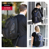 SwissGear Travel Gear 1900 Scansmart TSA Friendly Laptop Backpack Blue - backpacks4less.com