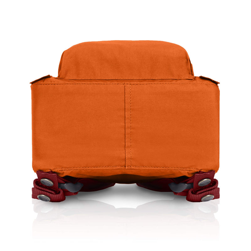 Fjallraven - Kanken Mini Classic Backpack for Everyday, Burnt Orange/Deep Red - backpacks4less.com