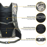 Mardingtop 35L Tactical Backpacks Molle Hiking daypacks for Camping Hiking Military Traveling Camo Khaki Grid-5962 - backpacks4less.com