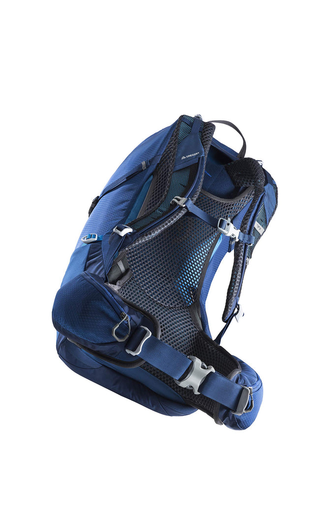 Gregory Mountain Products Zulu 40 Liter Men's Hiking Backpack, Empire Blue, Small/Medium - backpacks4less.com