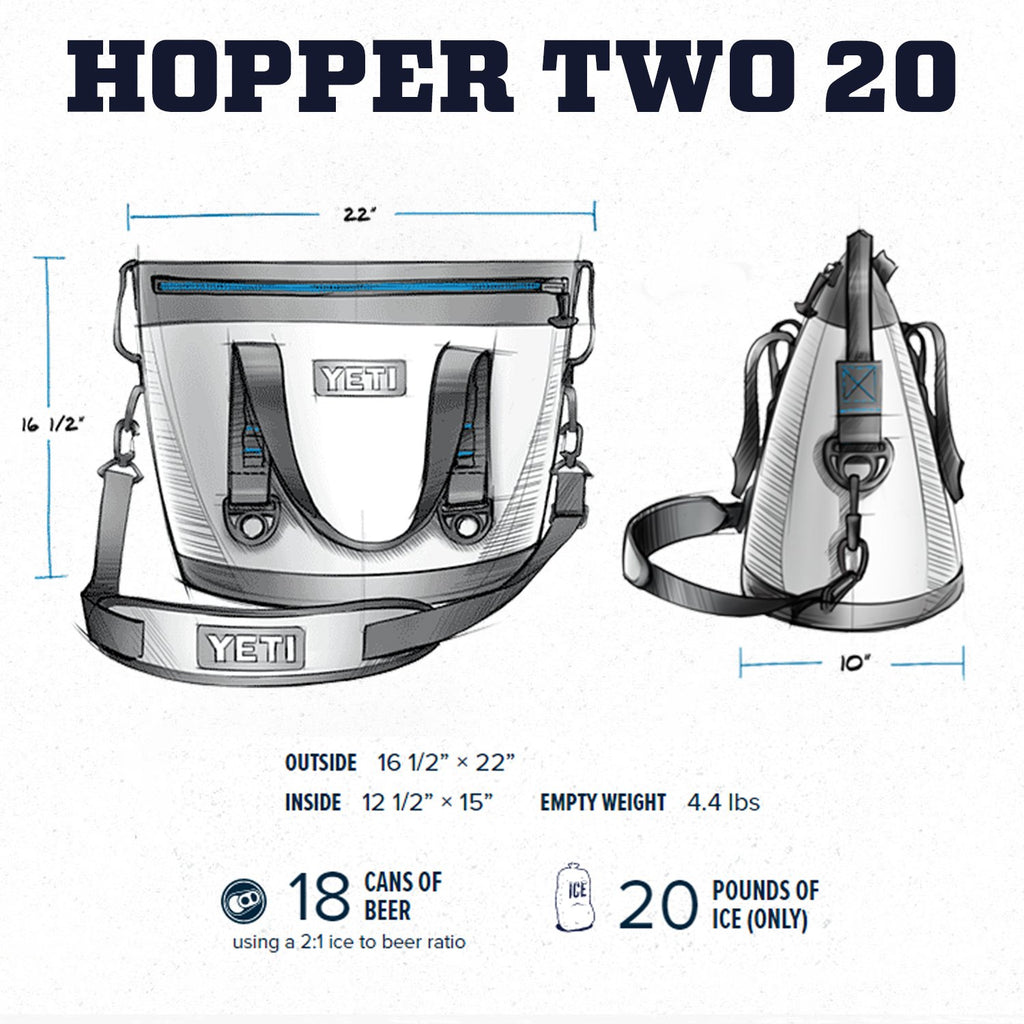 YETI Hopper Two 20 Soft Cooler
