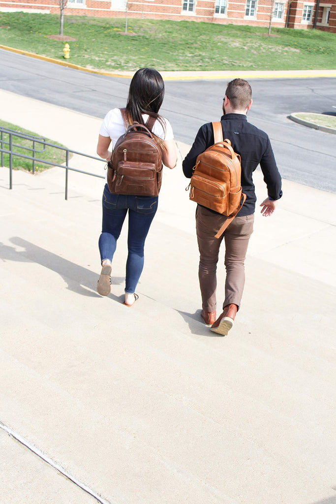 Rawlings Heritage Collection Leather Backpack (Tan, 15