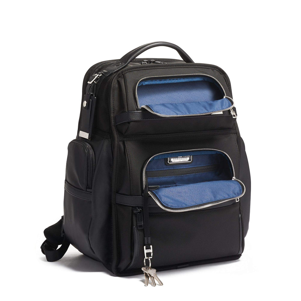 TUMI - Alpha 3 Brief Pack - 15 Inch Computer Backpack for Men and Women - Black Chrome TUMI - Alpha 3 Brief Pack - 15 Inch Computer Backpack for Men and Women - Black Chrome