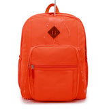 Abshoo Classical Basic Womens Travel Backpack For College Men Water Resistant Bookbag (Tangerine) - backpacks4less.com