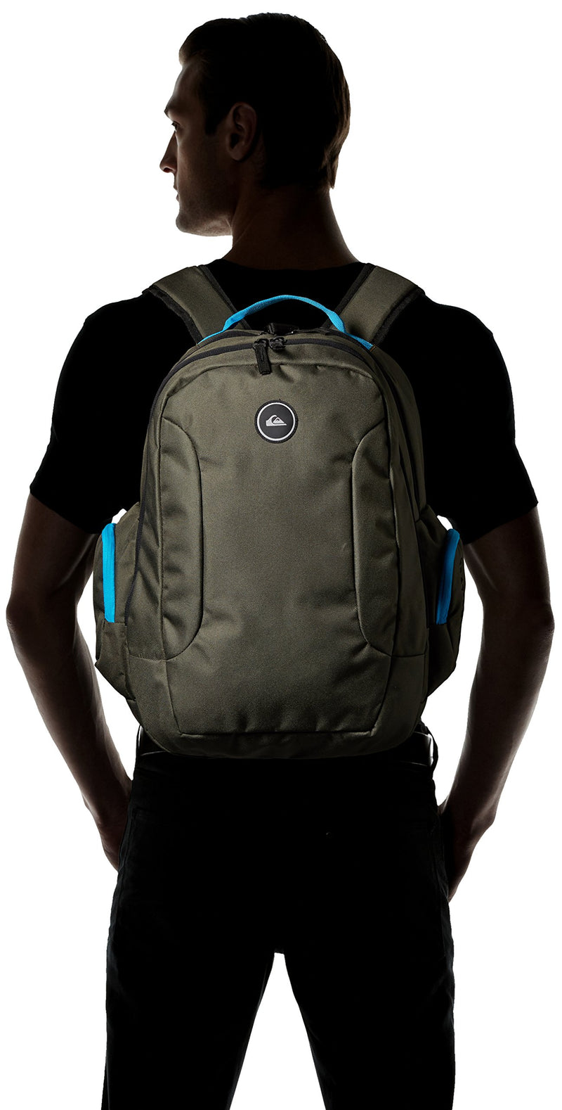 Quiksilver Men's SCHOOLIE II Backpack, atomic blue, 1SZ - backpacks4less.com