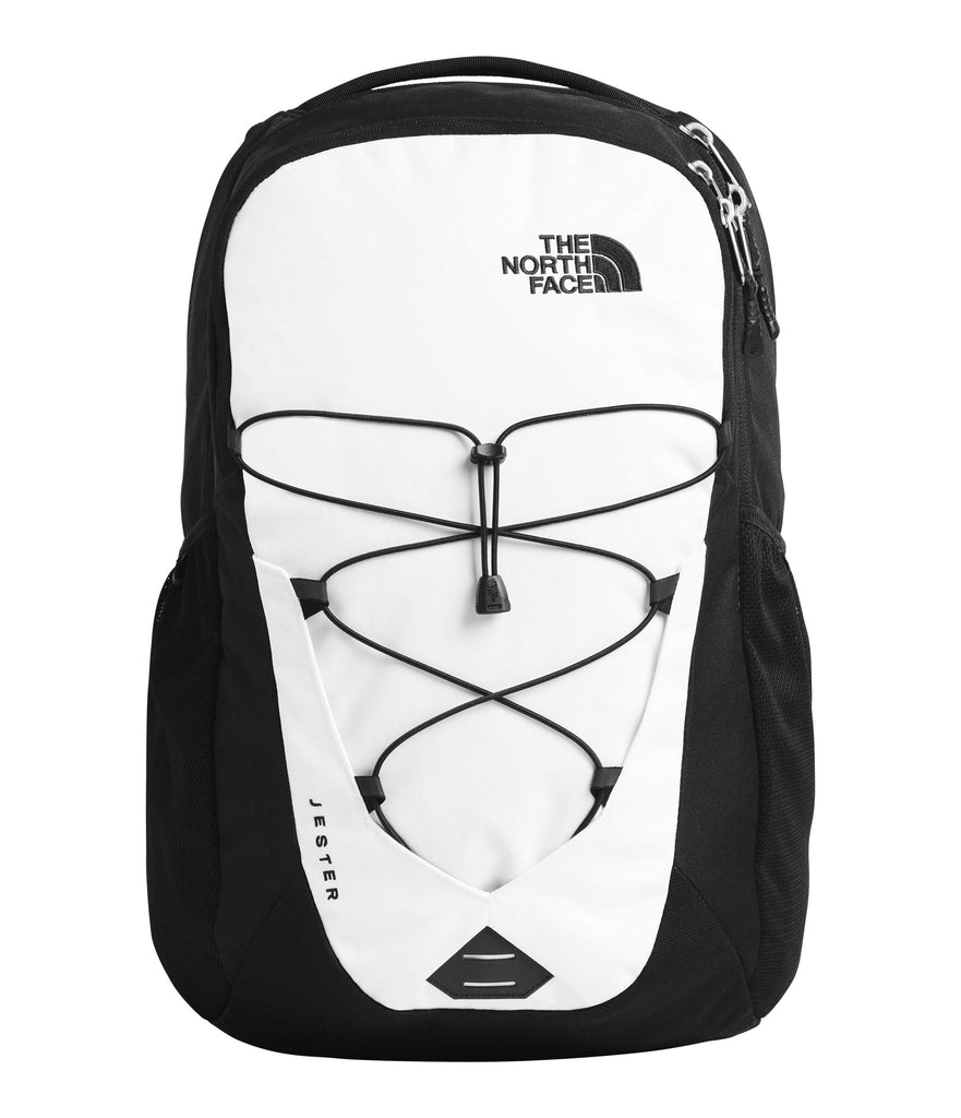 The North Face Jester Backpack, TNF White/TNF Black, One Size The North Face Jester Backpack, TNF White/TNF Black, One Size