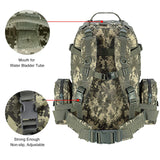 CVLIFE Military Tactical Backpack Survival Army Rucksack Assault Pack Molle Bag - backpacks4less.com