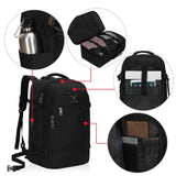 Hynes Eagle Flight Approved Carry on Backpack Travel Backpack 40L, Black 2018 - backpacks4less.com
