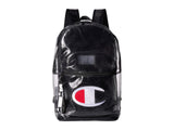 Champion LIFE Supersize Clear Backpack Black One Size - backpacks4less.com