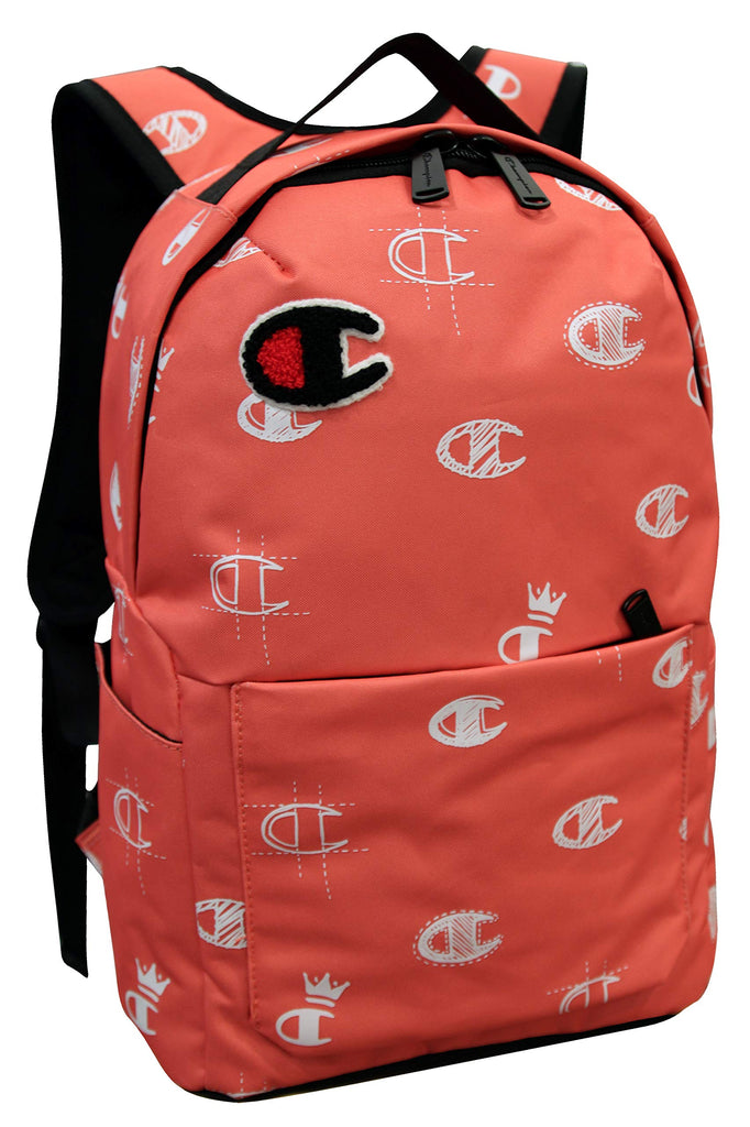 champion mini backpack Supercize Crossover One Size Bright Red 18 H x 12 W x 6 D. Champion Reverse Weave Mini Coral