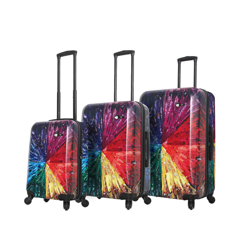 Mia toro moda 3 piece hardside spinner luggage set online