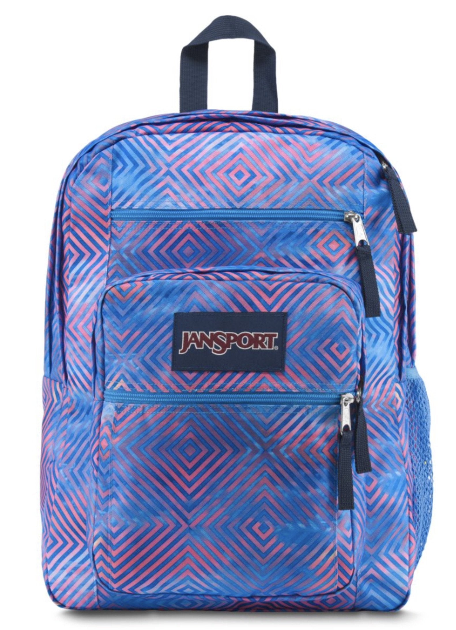 chevron jansport backpack Big Student and an internal zippered mesh pocket to keep smaller items organized and secure. Jansport Backpack Purple And Red