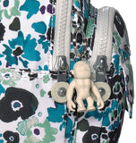 Kipling womens Alber 3-In-1 Convertible Mini Backpack, Blue field Floral, One Size - backpacks4less.com