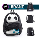 ERANT Soccer Bag for Girls - Soccer Backpack for Boys - Soccer Bags for Boys - Girls Soccer Bags with Ball Holder - Soccer Backpack for Girls - Kids Soccer Bag Kids - Soccer Backpacks with Ball Holder - backpacks4less.com