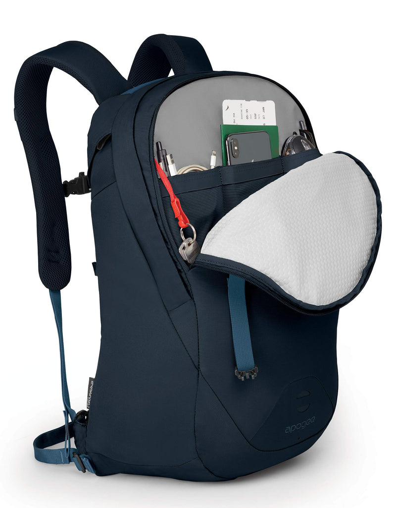 Osprey Packs Apogee Men's Laptop Backpack, Kraken Blue - backpacks4less.com