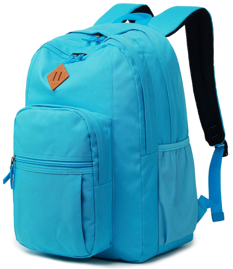 Abshoo Classical Basic Womens Travel Backpack For College Men Water Resistant Bookbag (PowDerBlue) - backpacks4less.com