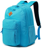 Abshoo Classical Basic Womens Travel Backpack For College Men Water Resistant Bookbag (PowDerBlue) - backpacks4less.com