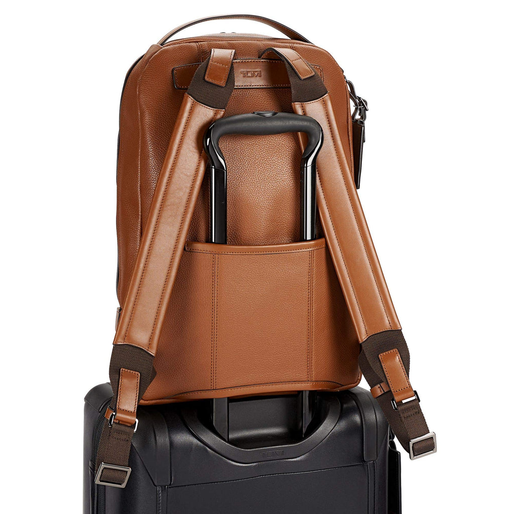 TUMI - Harrison Bates Leather Laptop Backpack - 14 Inch Computer Bag for Men and Women TUMI - Harrison Bates Leather Laptop Backpack - 14 Inch Computer Bag for Men and Women