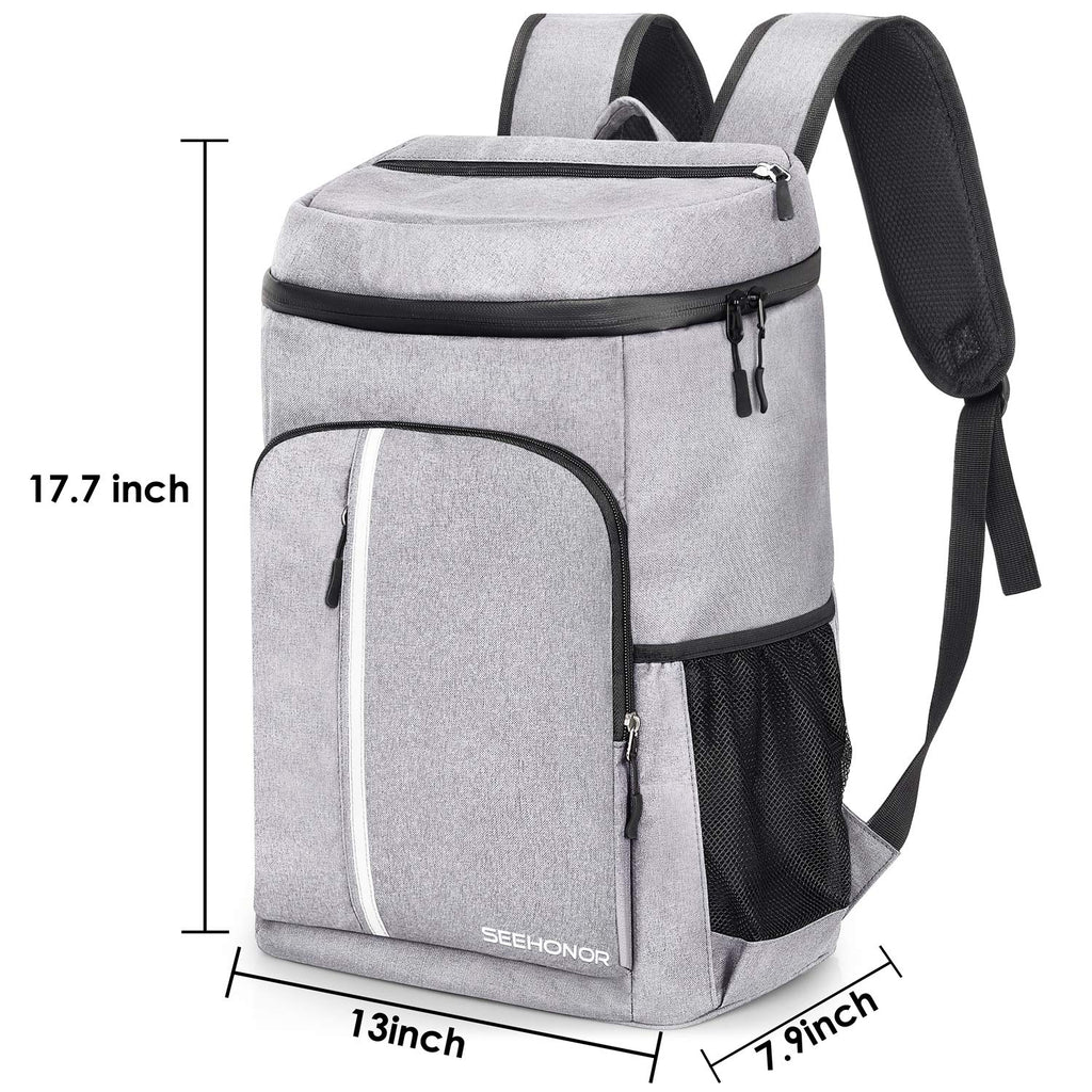 SEEHONOR Insulated Cooler Backpack Leakproof Soft Cooler Bag