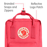 Fjallraven - Kanken Mini Classic Backpack for Everyday, Peach Pink - backpacks4less.com