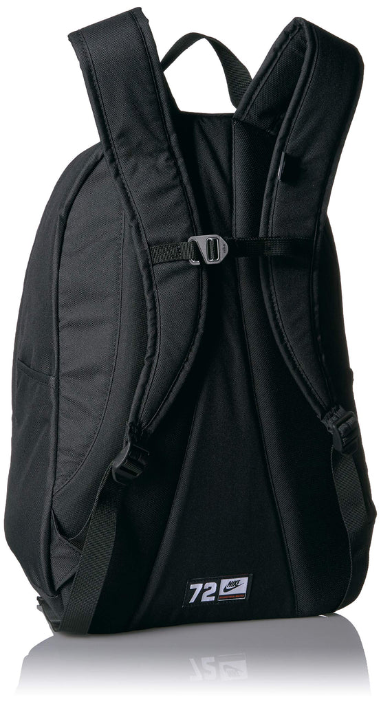 Nike Hayward 2.0 Backpack, Nike Backpack for Women and Men with Polyester Shell & Adjustable Straps, Black/Black/White - backpacks4less.com