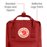 Fjallraven - Kanken Mini Classic Backpack for Everyday, Autumn Leaf - backpacks4less.com