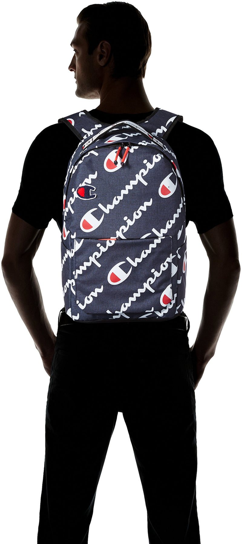 Champion Men's Advocate Backpack, Navy Heather, OS - backpacks4less.com