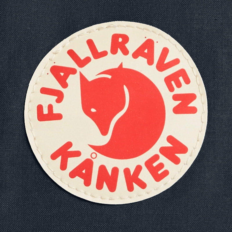 Fjallraven Mini Kanken Backpack Black / Ox Red - backpacks4less.com
