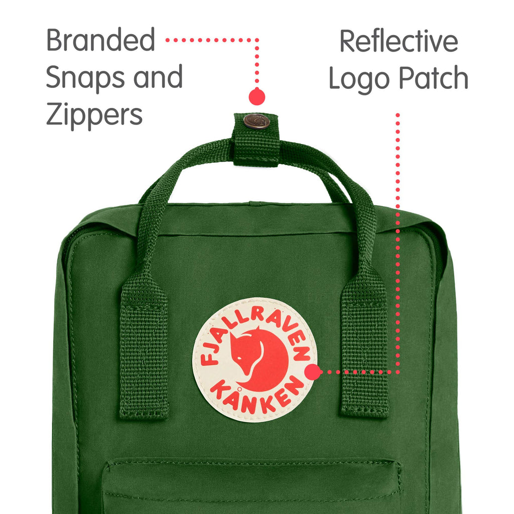 kanken mini leaf green backpack brightside boutique Fjallraven