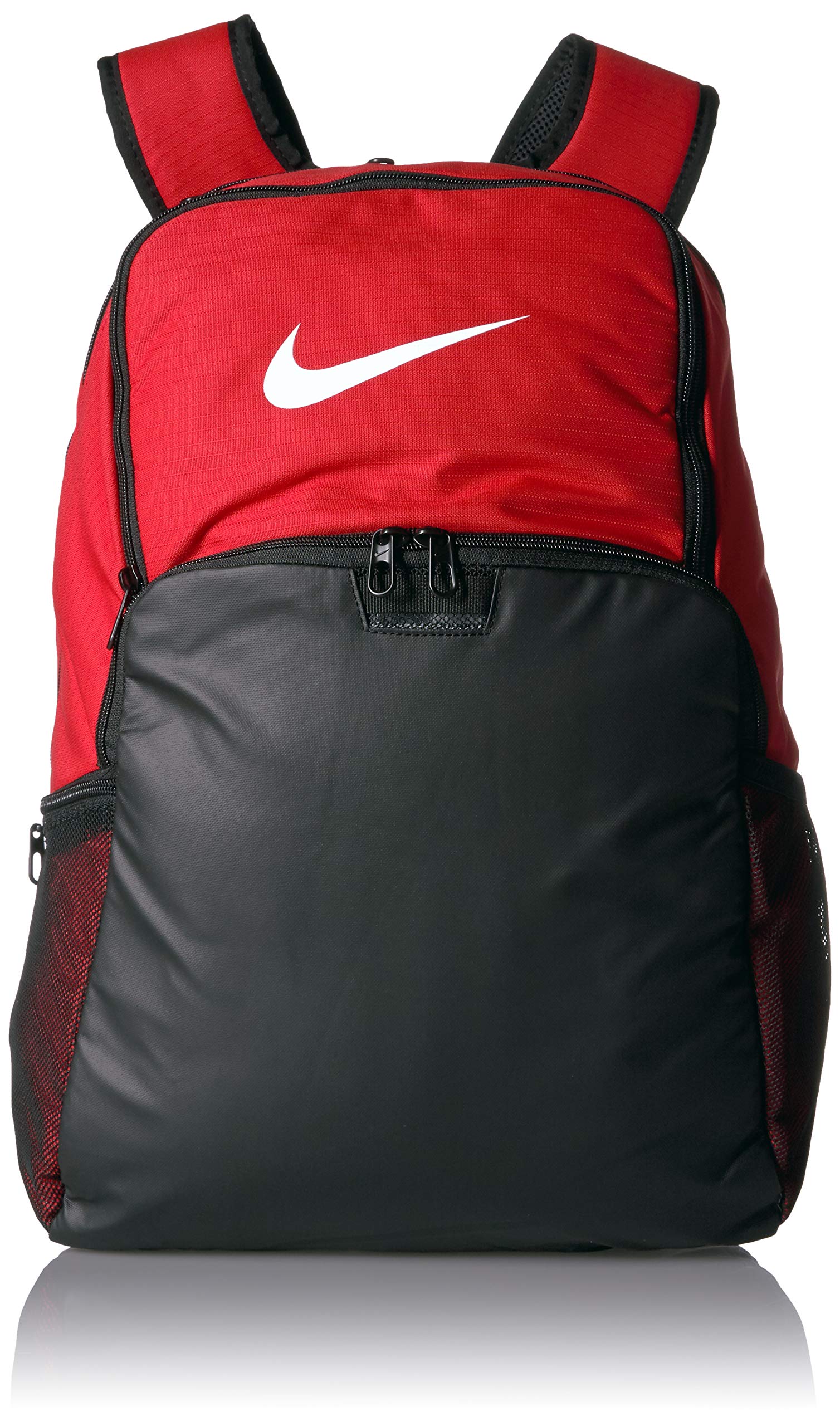 NIKE Brasilia XLarge Backpack 9.0, University Red/Black/White
